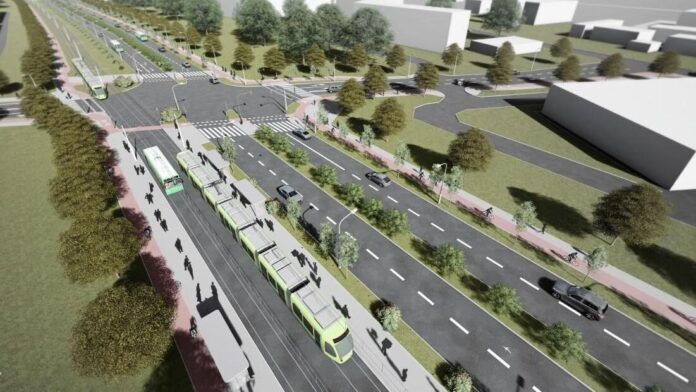 tramwaj na Naramowice