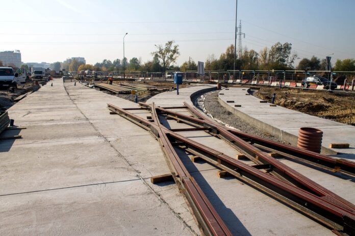 prace na Górnym Tarasie Rataj