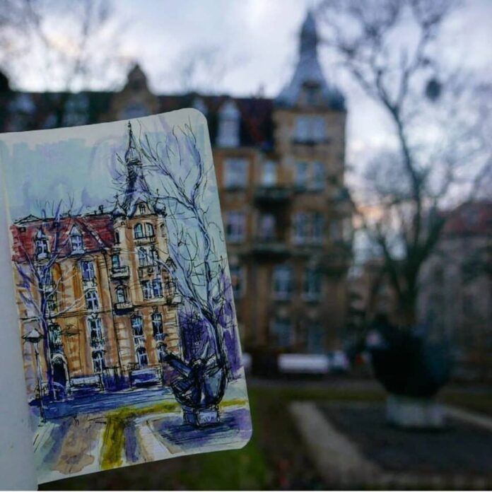Urban sketching