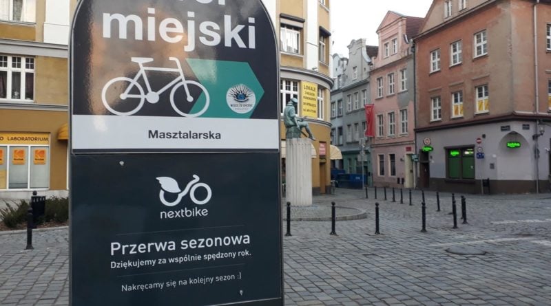 stacja rowerów miejskich