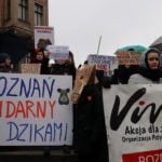 Protest “Poznań solidarny z dzikami”