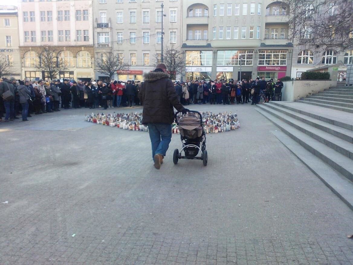 Poznaniacy pożegnali prezydenta Adamowicza
