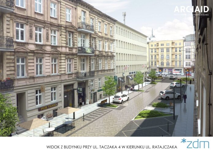 Ulice Taczaka i Garncarska będą jak nowe (wizualizacje)