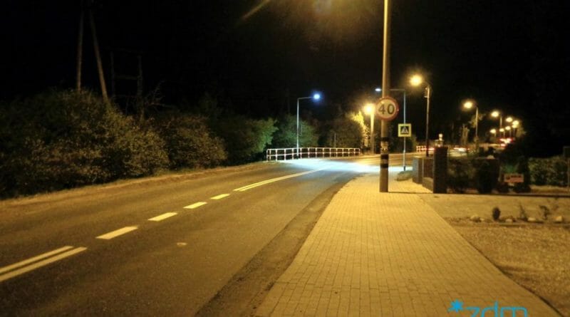 Dodatkowe oświetlenia na przejściach dla pieszych
