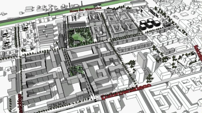 plan zagospodarowania dla Jeżyc