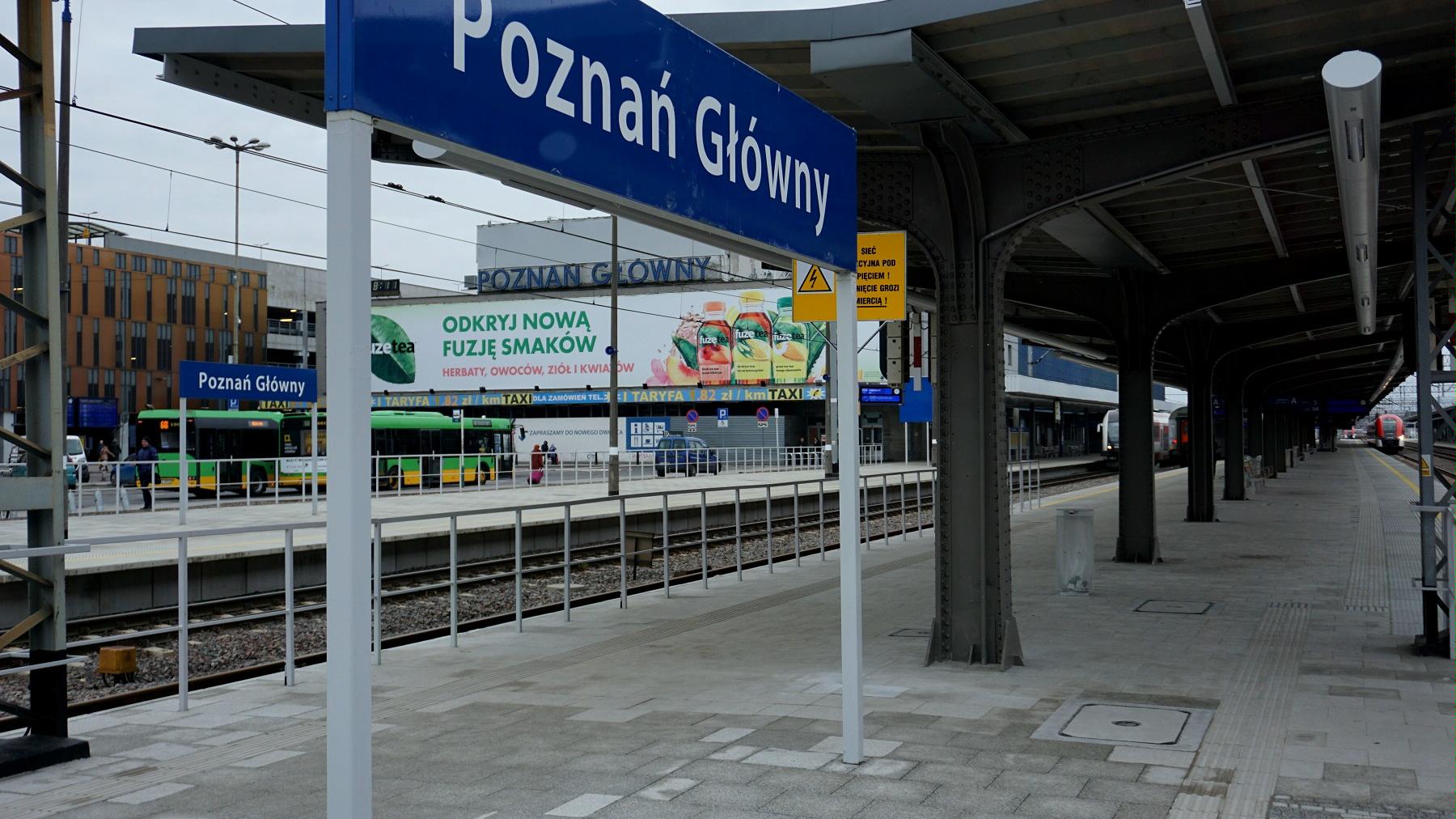 Poznań Główny fot. UMP