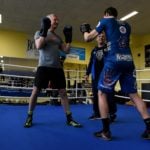 Jacek Jaśkowiak trenuje boks fot. UMP (9)