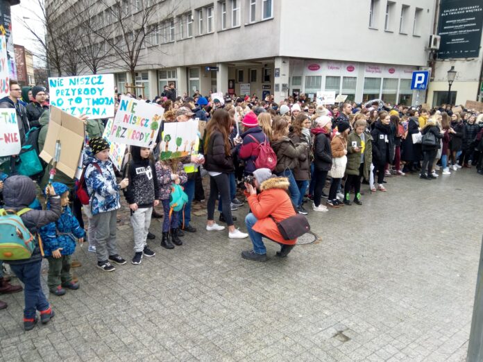 protest zmiany klimatu