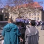 Poznań: Hello Brother, Hello Sister. Demonstracja solidarnościowa na placu Wolności