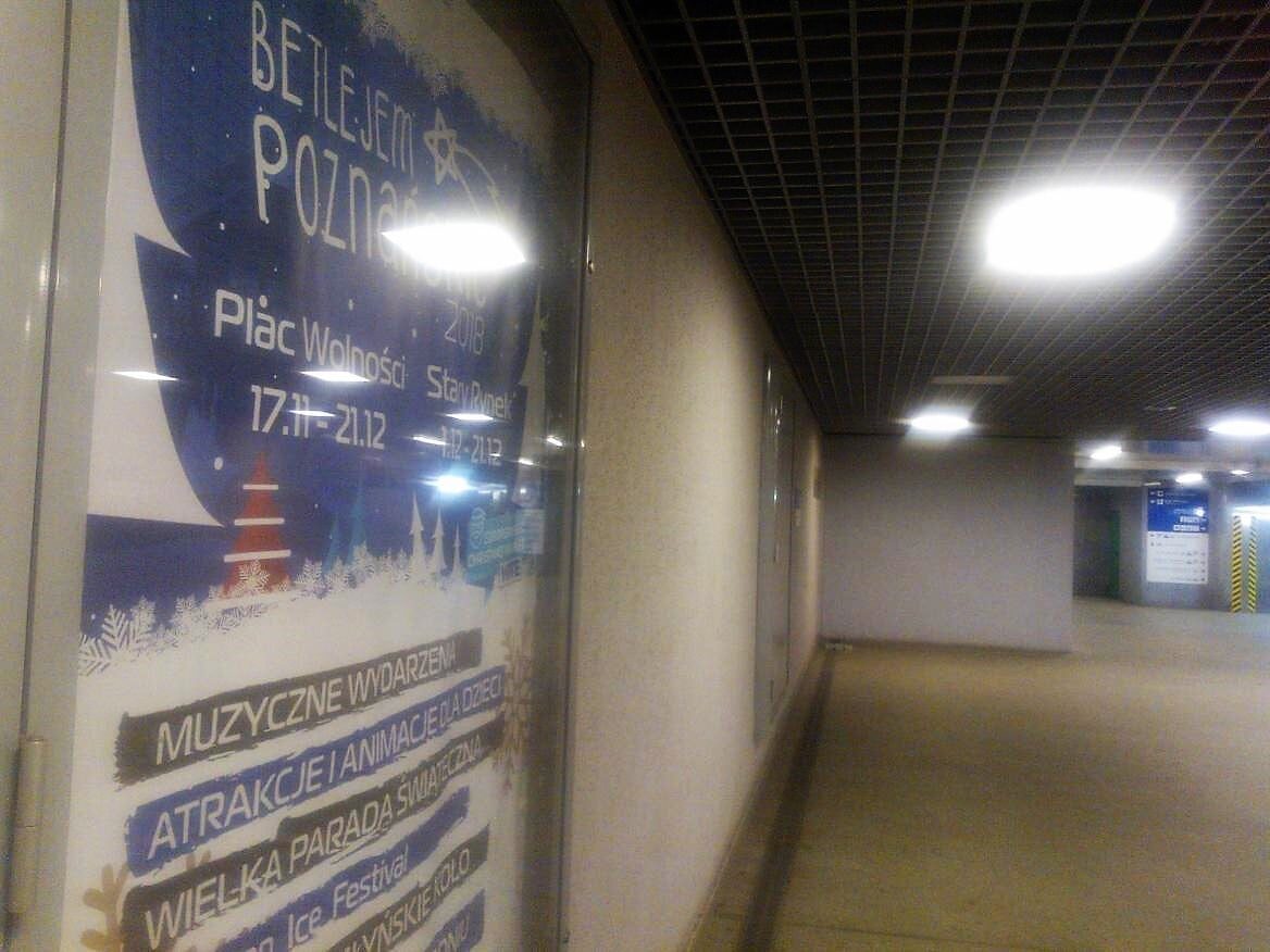 Poznań: przejście podziemne jak podróż w czasie?