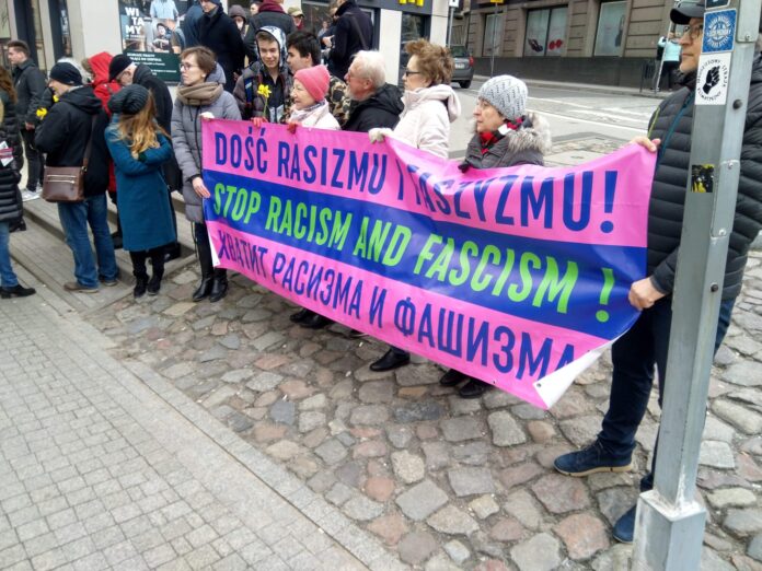 W mieście odbyła się demonstracja przeciwko rasizmowi i faszyzmowi