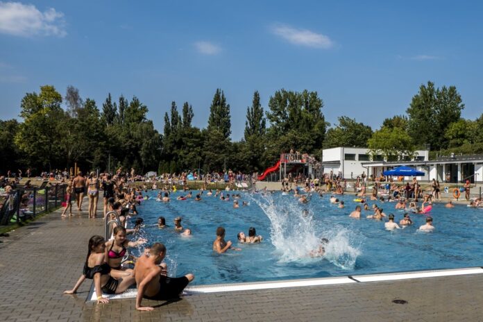 pływalnia w parku Kasprowicza