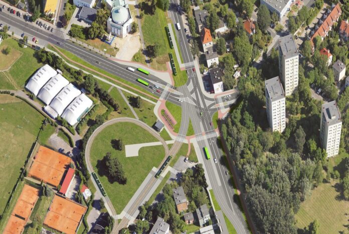 tramwaj na Naramowice wizualizacja fot. UMP