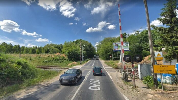 przejazd kolejowy Lutycka