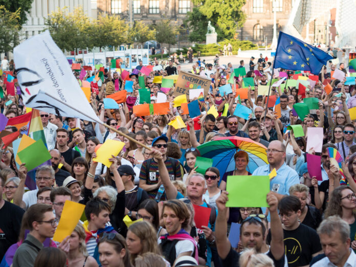 Stop przemocy LGBT (26) fot. Wojtek Lesiewicz