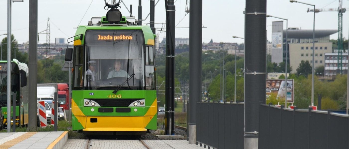 GTR pierwszy przejazd tramwaj fot. UMP