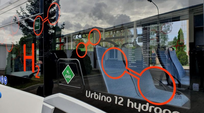 Poznań: Autobus na wodór - niestety, na razie tylko do oglądania