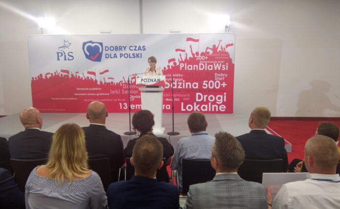 Jadwiga Emilewicz w Poznaniu Prawo i Sprawiedliwość