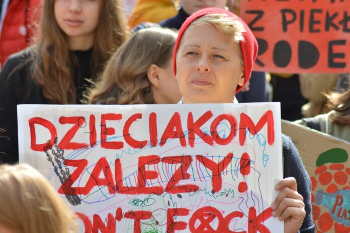 Młodzieżowy Strajk Klimatyczny fot. Karolina Adamska