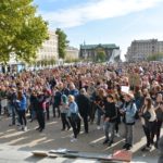 Poznań: Młodzieżowy Strajk Klimatyczny. "Walczę o prawo do życia dla wszystkich!"