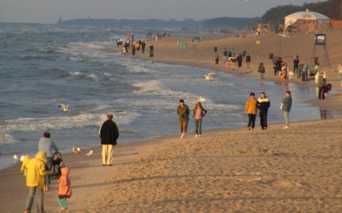 plaża nad Bałtykiem