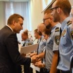 Poznań: Strażnicy miejscy świętują