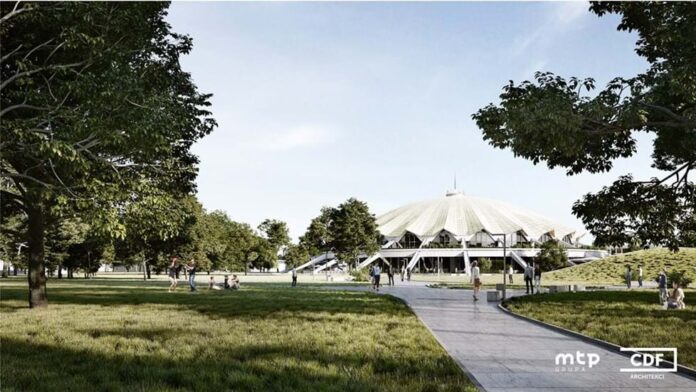 Arena wizualizacja fot. mat. pras. MTP