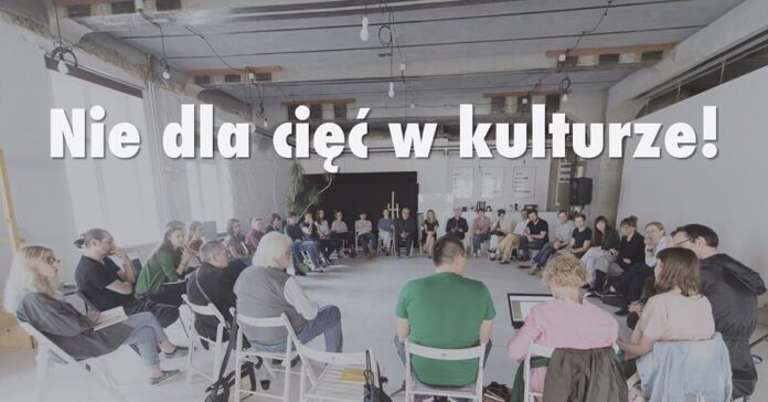 Bronimy budżetu na kulturę fot. FB