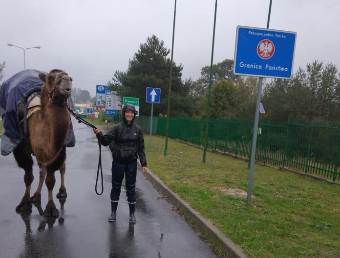 Edmee i Attika na polskiej granicy fot. FB Edmee