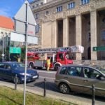Poznań: Akcja straży pożarnej. Ewakuacja Uniwersytetu Ekonomicznego