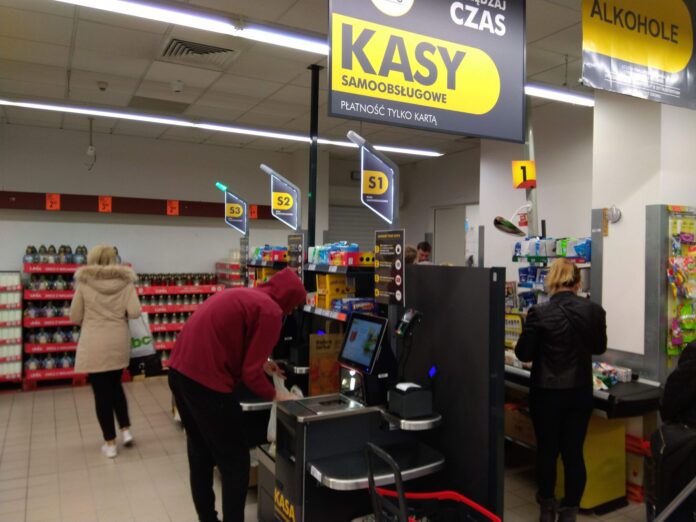 kasy samoobsługowe Biedronka