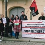 Poznań: Protest przeciwko rzezi Kurdów i czystkom etnicznym w Turcji