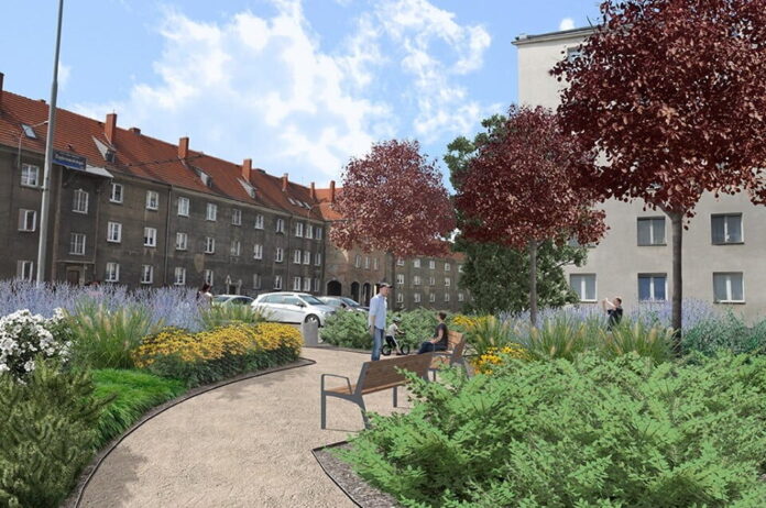 Park kieszonkowy Jeżyce fot. ZDM