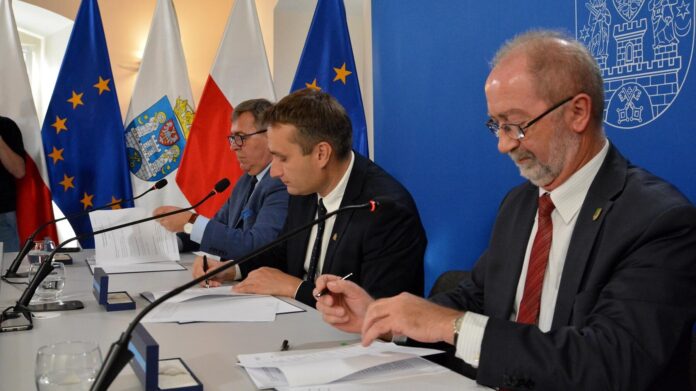 porozumienie tunel Junikowo fot. UMP