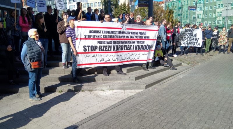 protest na Półwiejskiej