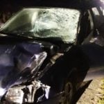Wypadek na drodze wojewódzkiej nr 180. "Kierowca wypadł z samochodu"