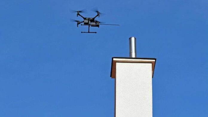 Badanie dronem 3 fot. UMP