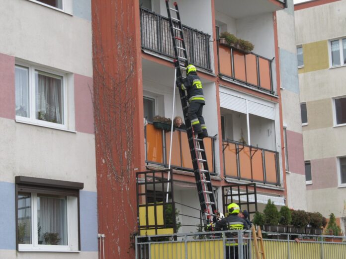 interwencja strażaków z OSP Czerwonak fot. Straż Gminna Czerwonak