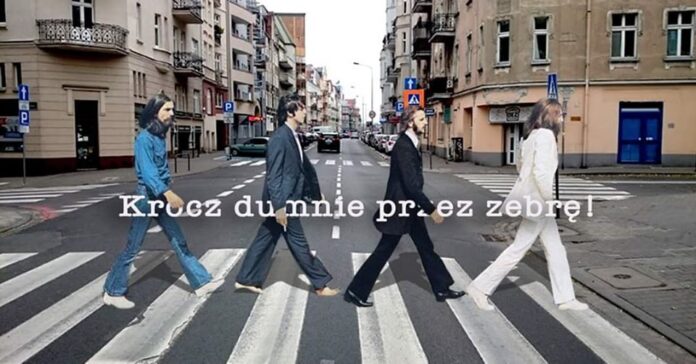 Krocz dumnie przez zebrę fot. FB akcji