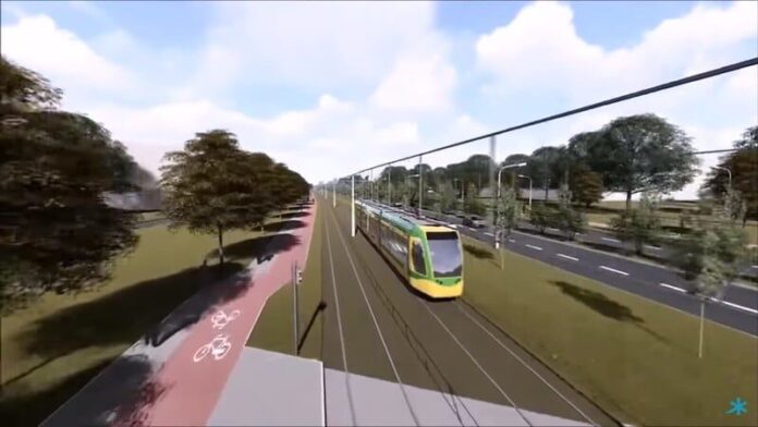 Tramwaj na Naramowice fot. PIM