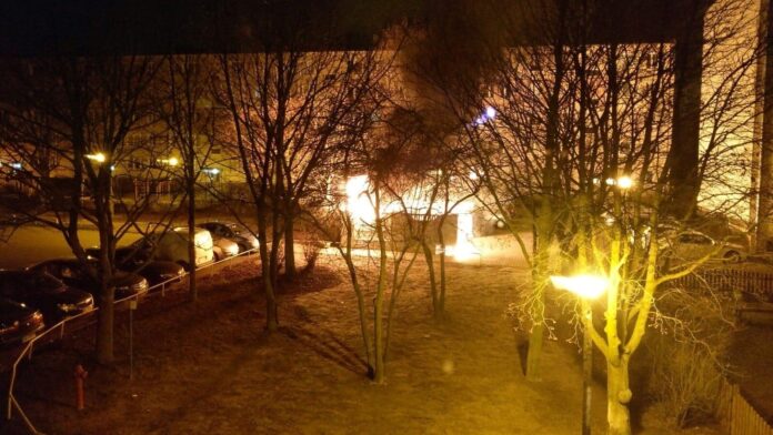 pożar Poznań fot. Wichrowe Wzgórze dla Wszystkich