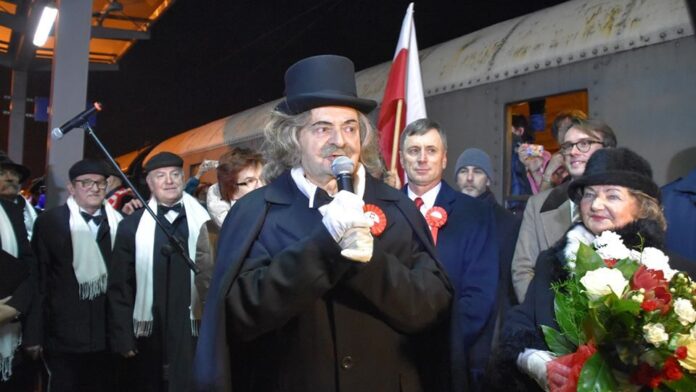 Przyjazd Paderewskiego fot. FB