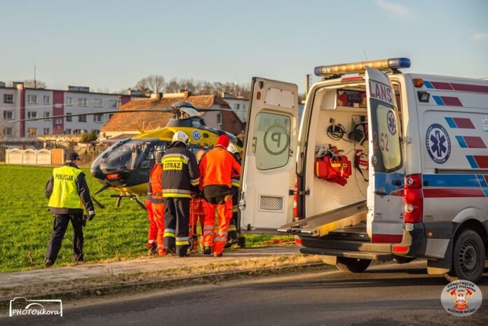 Strażacy ochotnicy w akcji 5 fot. OSP Koźmin Wlkp.