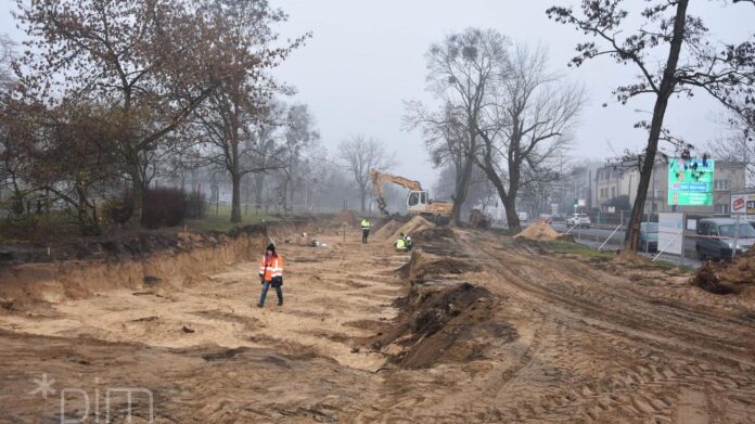 Wykopaliska park Kosynierów 1 fot. UMP