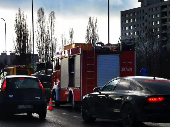 Wypadek Chartowo Piaśnicka fot. S. Wąchała