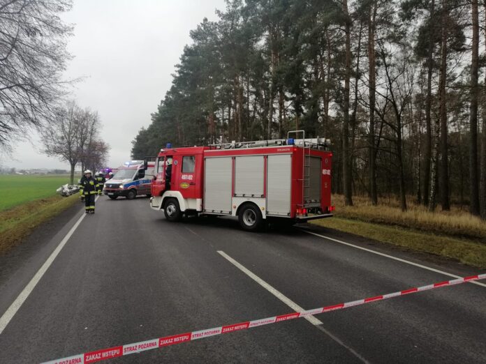 wypadek fot. OSP Kuklinów