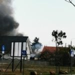 Pniewy: Pożar budynku gospodarczego przy Konińskiej
