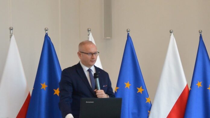 wojewoda Łukasz Mikołajczyk Fot. WUW