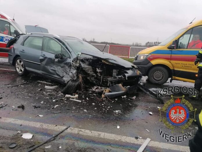 wypadek 3 fot. OSP Węgierki