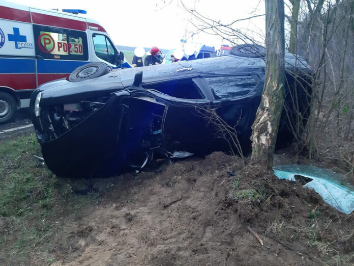Wypadek fot. OSP Osieczna